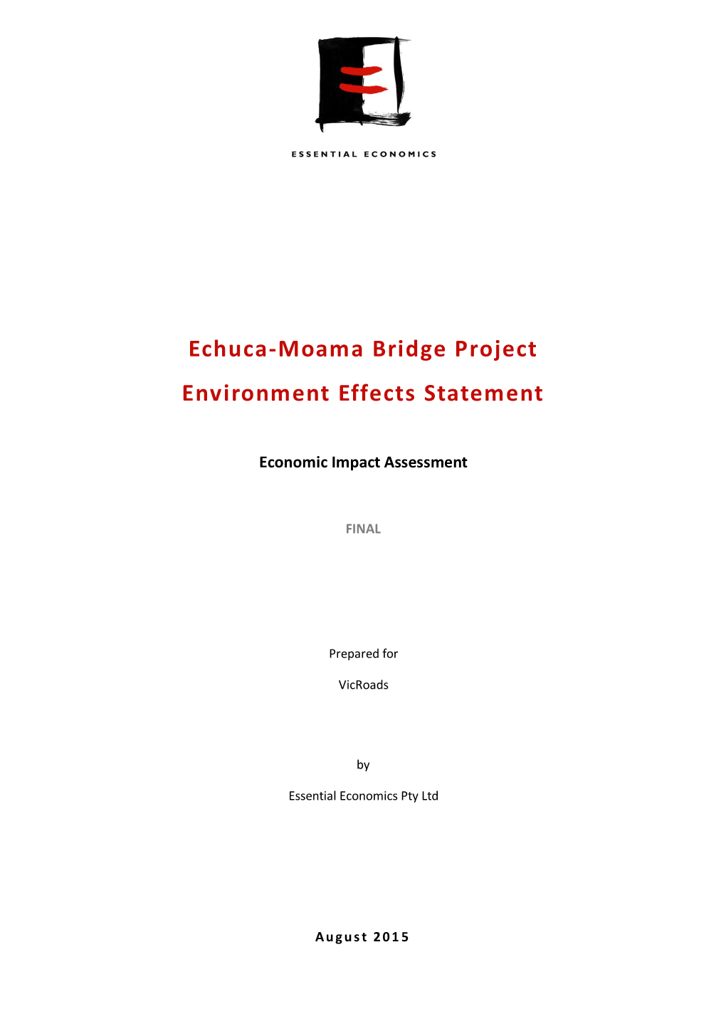 Echuca-Moama Bridge Project Environment Effects Statement