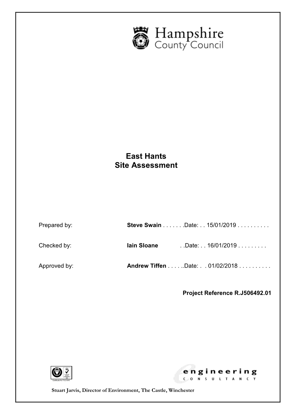 East Hants Site Assessment