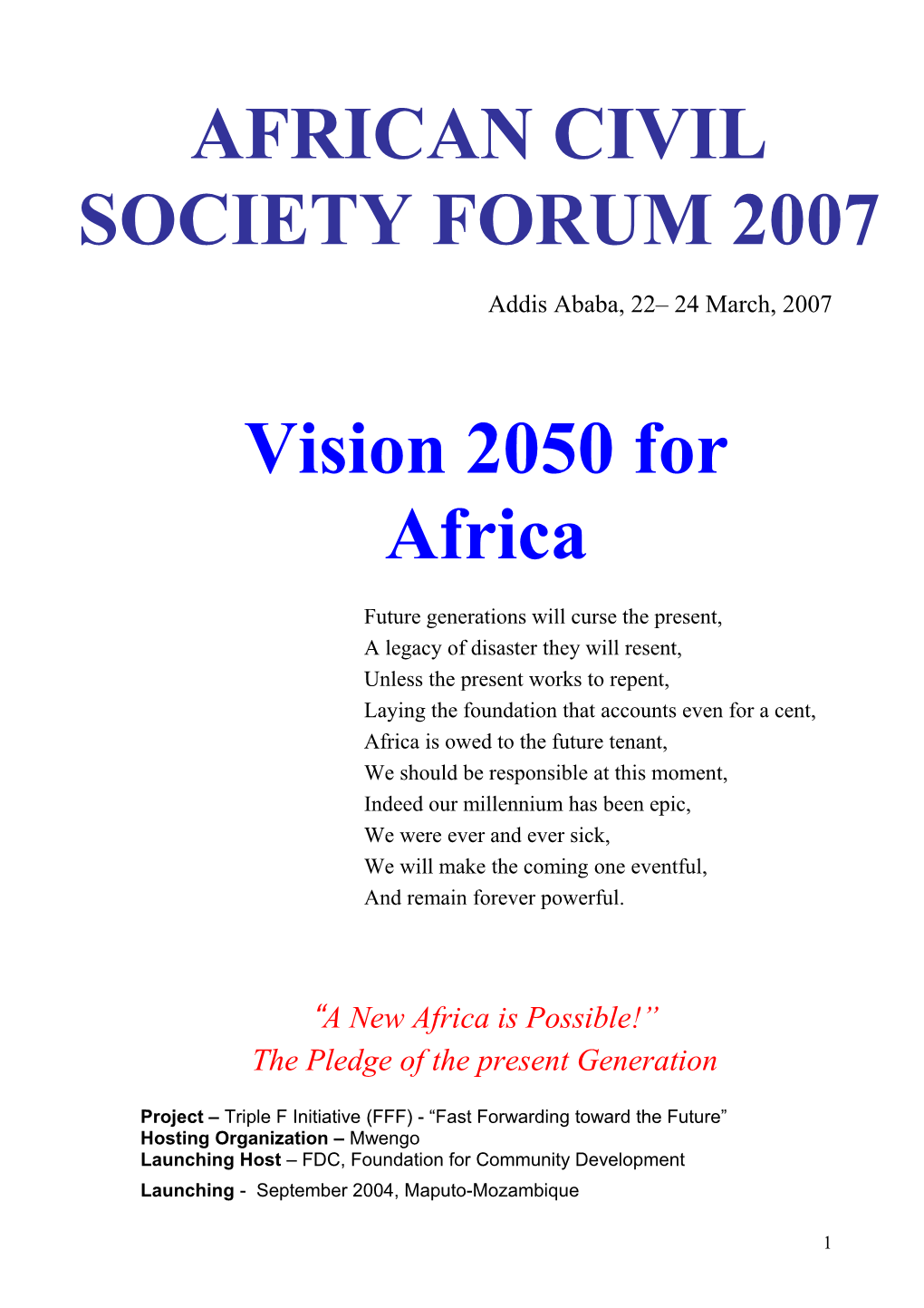 Second Conference of Intellectuals from Africa and the Diaspora