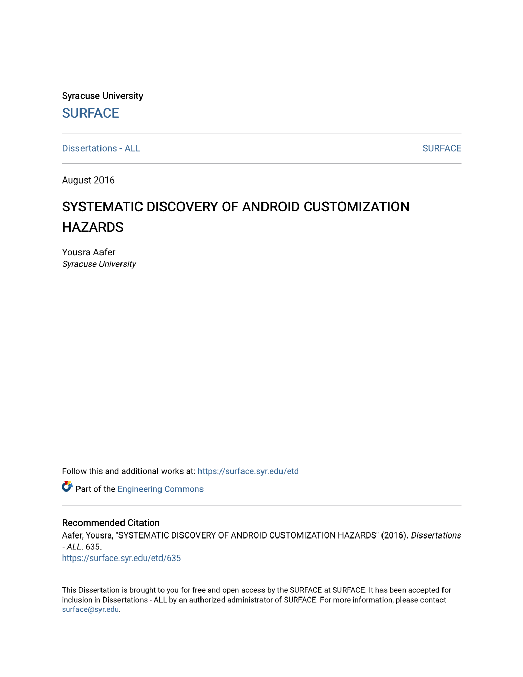 Systematic Discovery of Android Customization Hazards