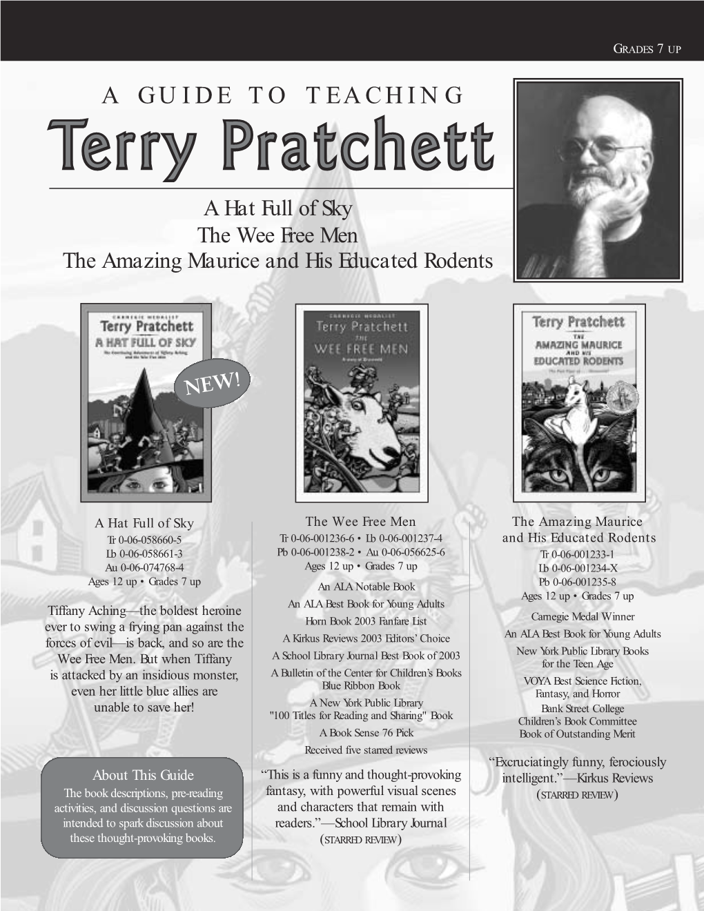 T. Pratchett 8.5X11-Teach Guide