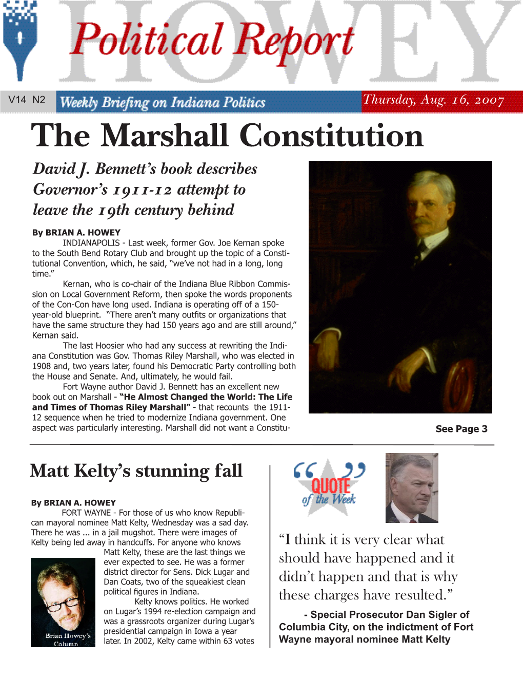 The Marshall Constitution David J