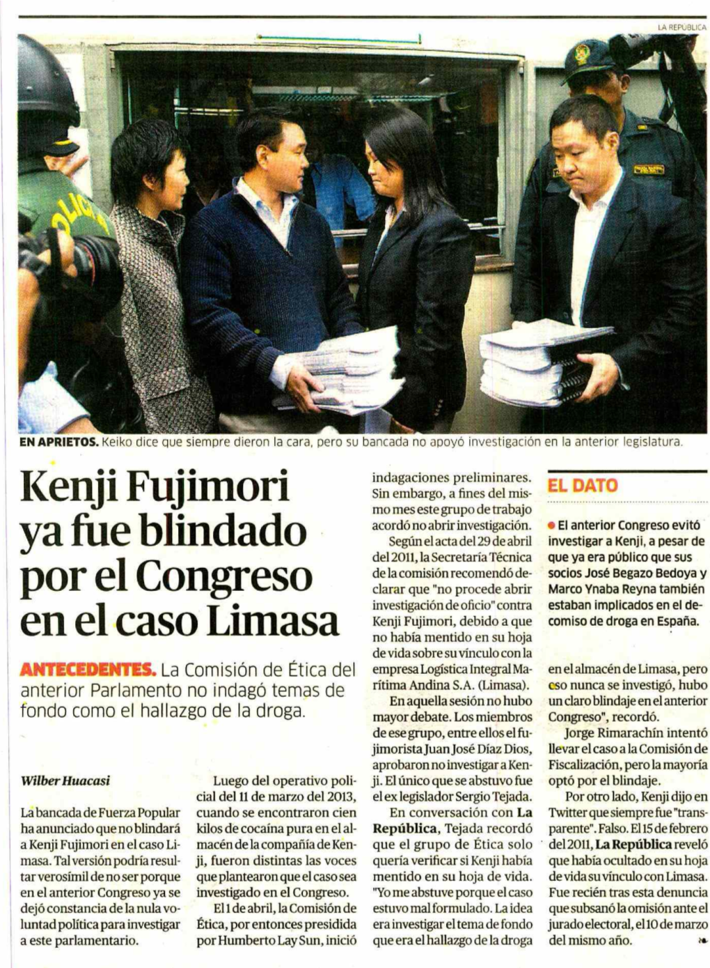 Kenji Fujimori Ya Fue Blindado Por El Congreso En El Caso Limasa