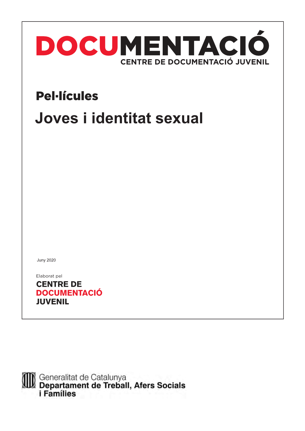 Joves I Identitat Sexual