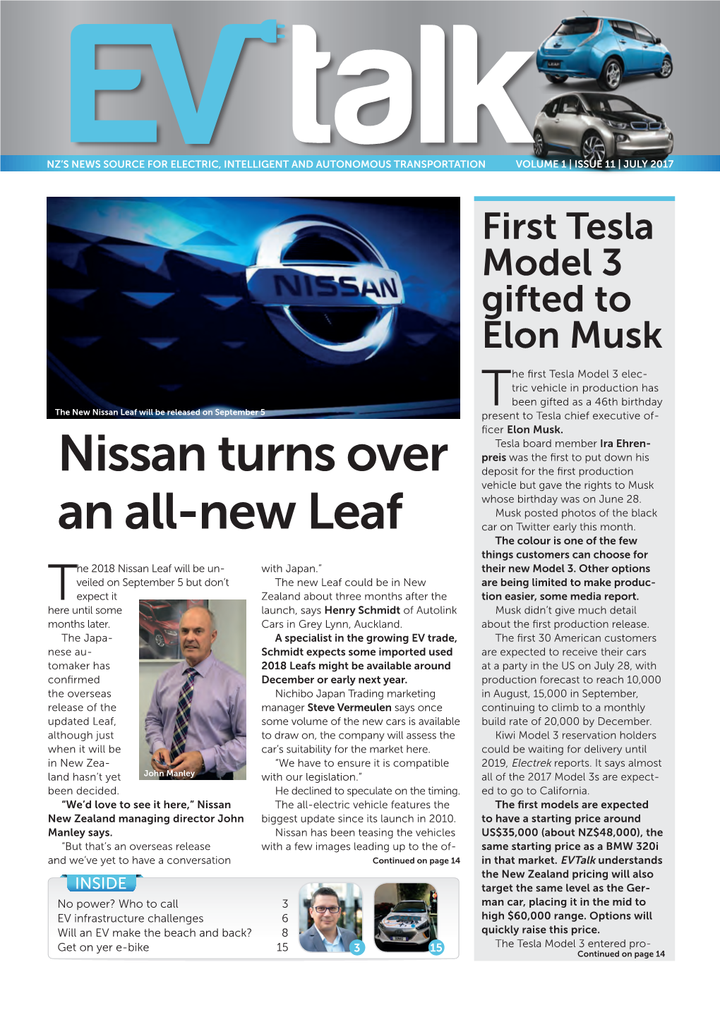 Nissan Turns Over an All-New Leaf