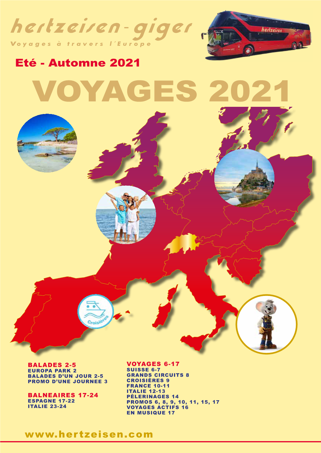 Voyages 2021