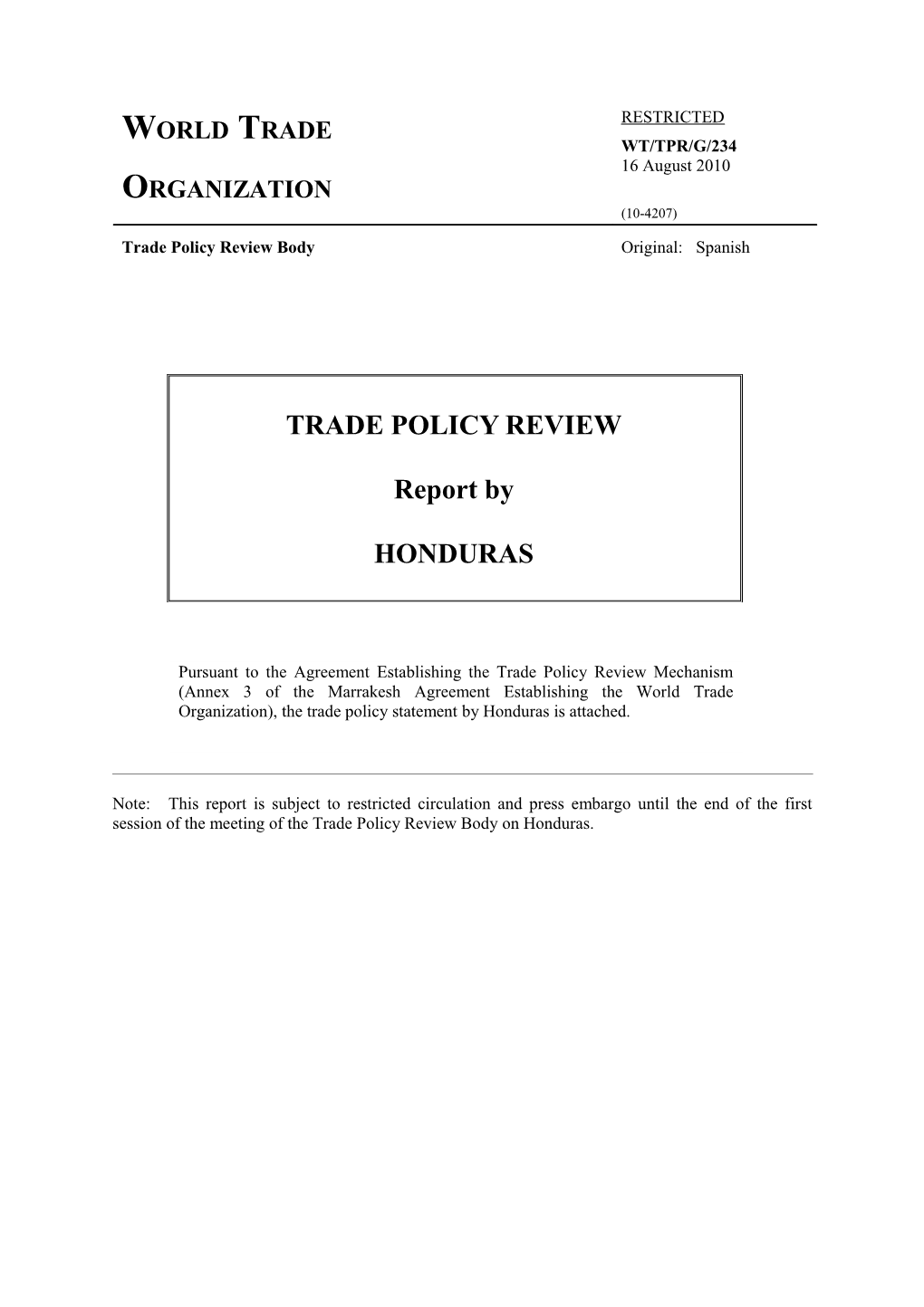 Ii. Economic and Trade Policy Environment 5