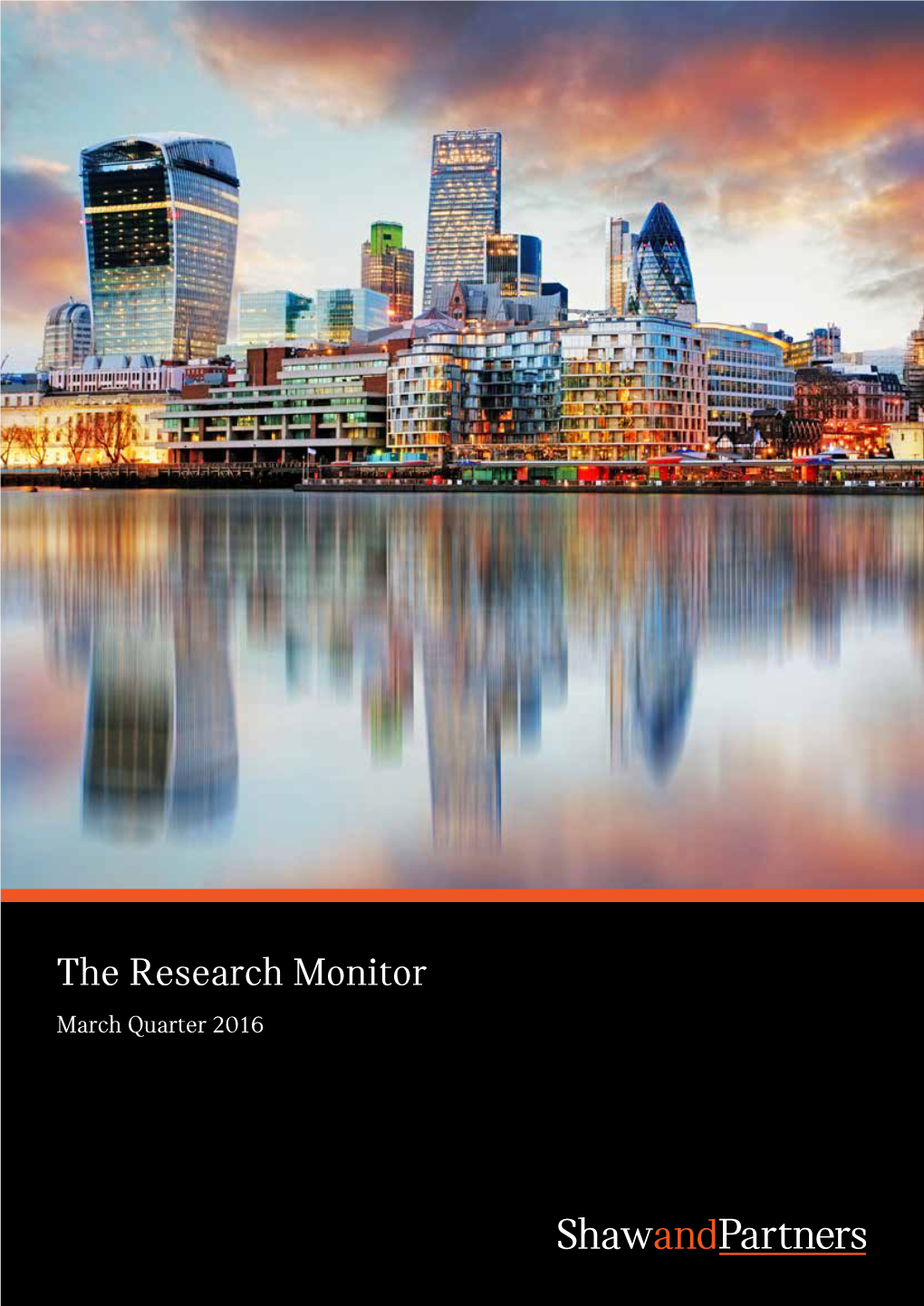 The Research Monitor March Quarter 2016 Content