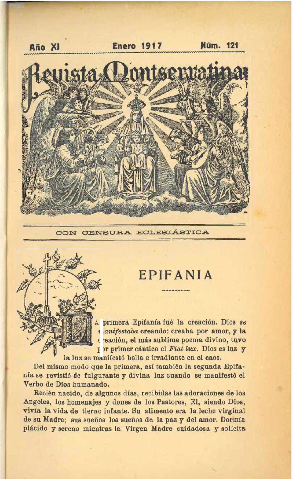 Revista Montserratina 1917 Núm.121