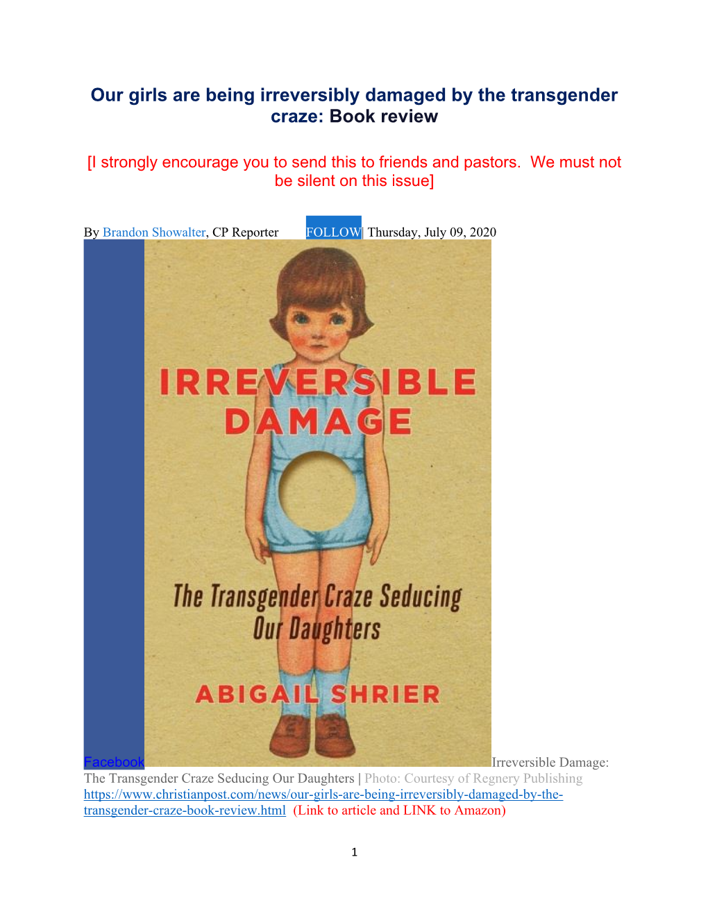 Irreversible Damage