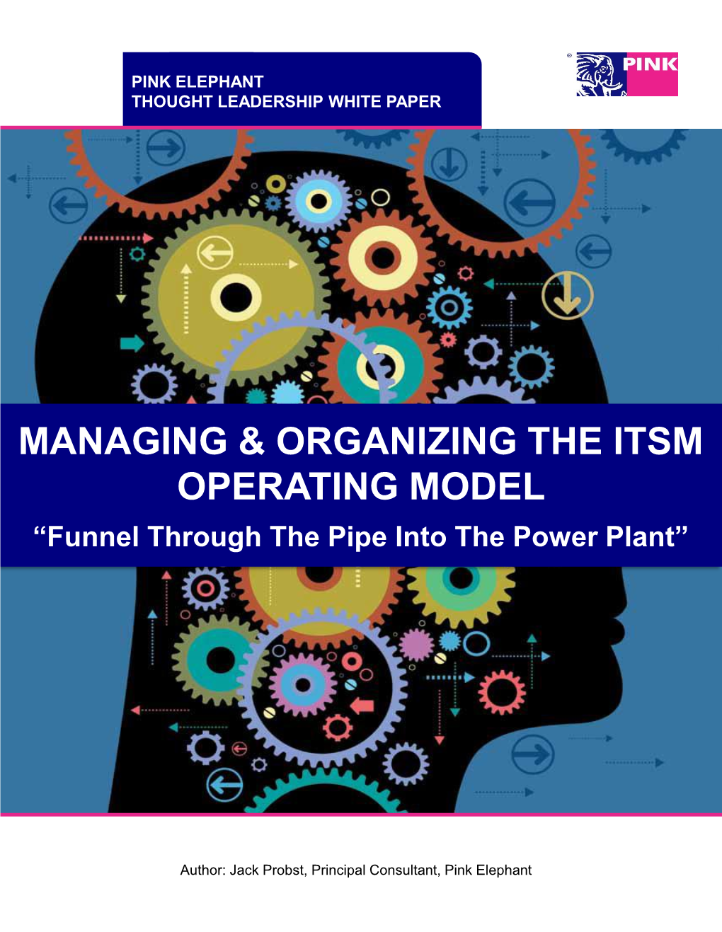 Managing & Organizing the Itsm Operating Model