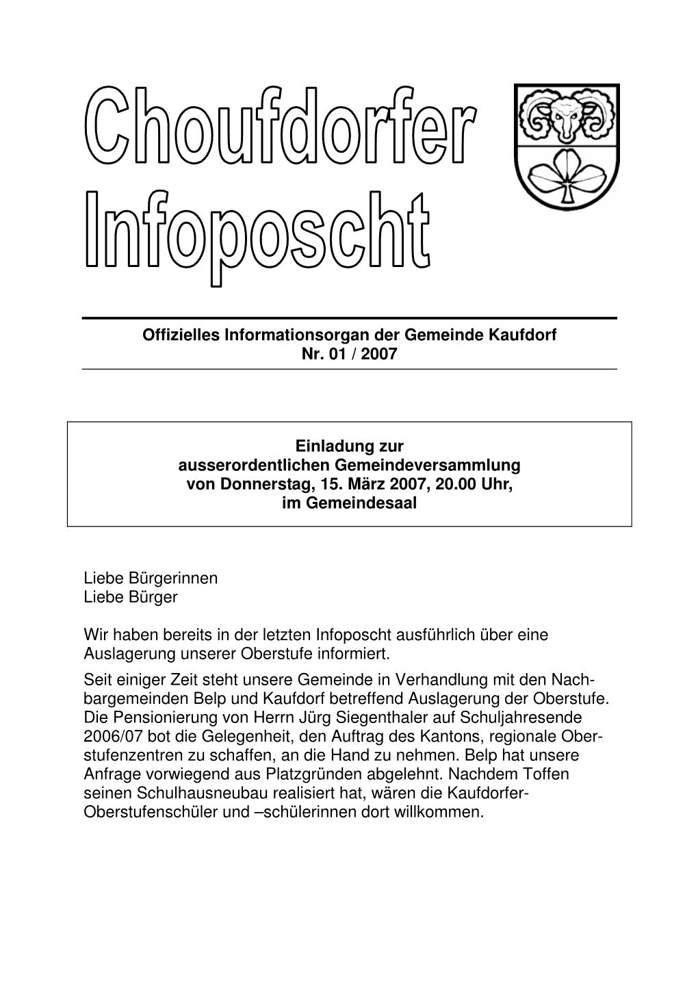 Infoposcht Nr. 1/2007 (PDF, 403KB)