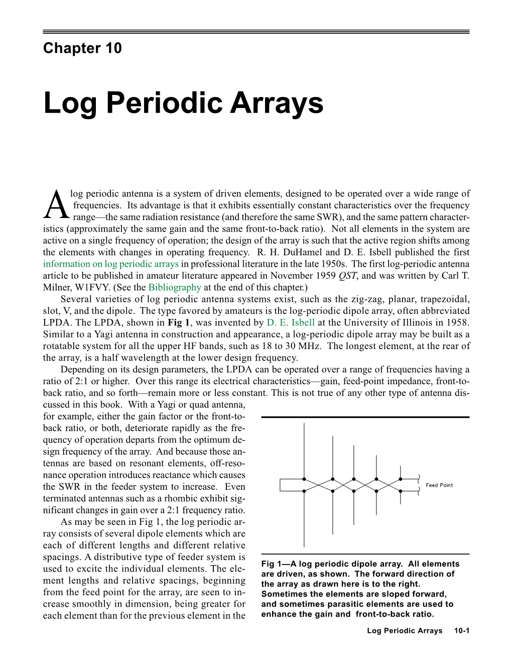 Log Periodic Arrays