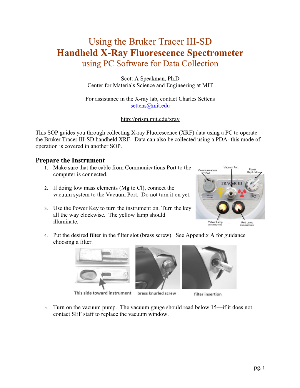 Handheld X-Ray Fluorescence Spectrometer