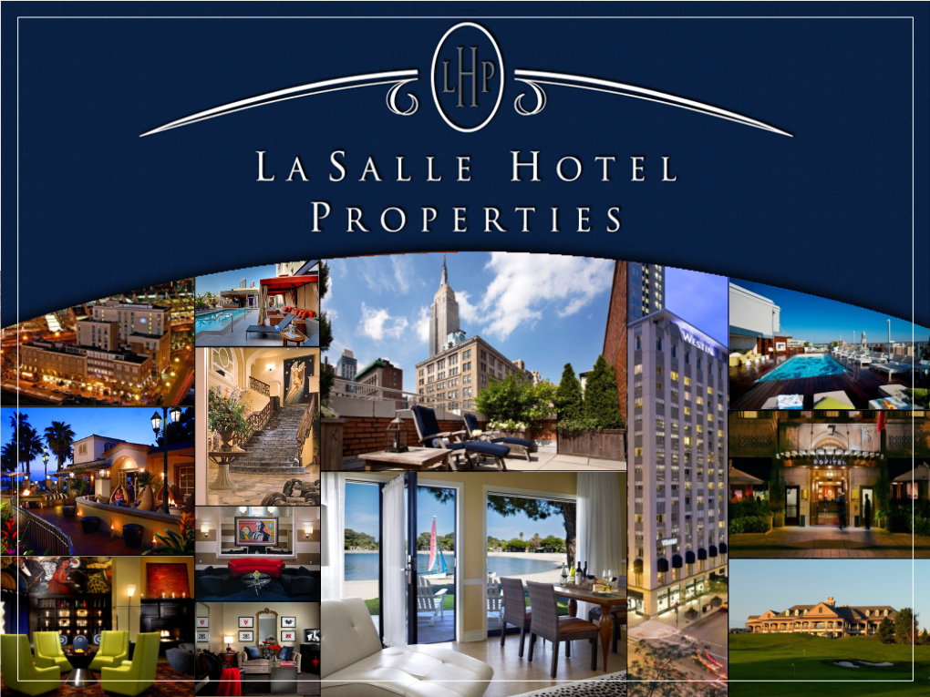 Lasalle Hotel Properties