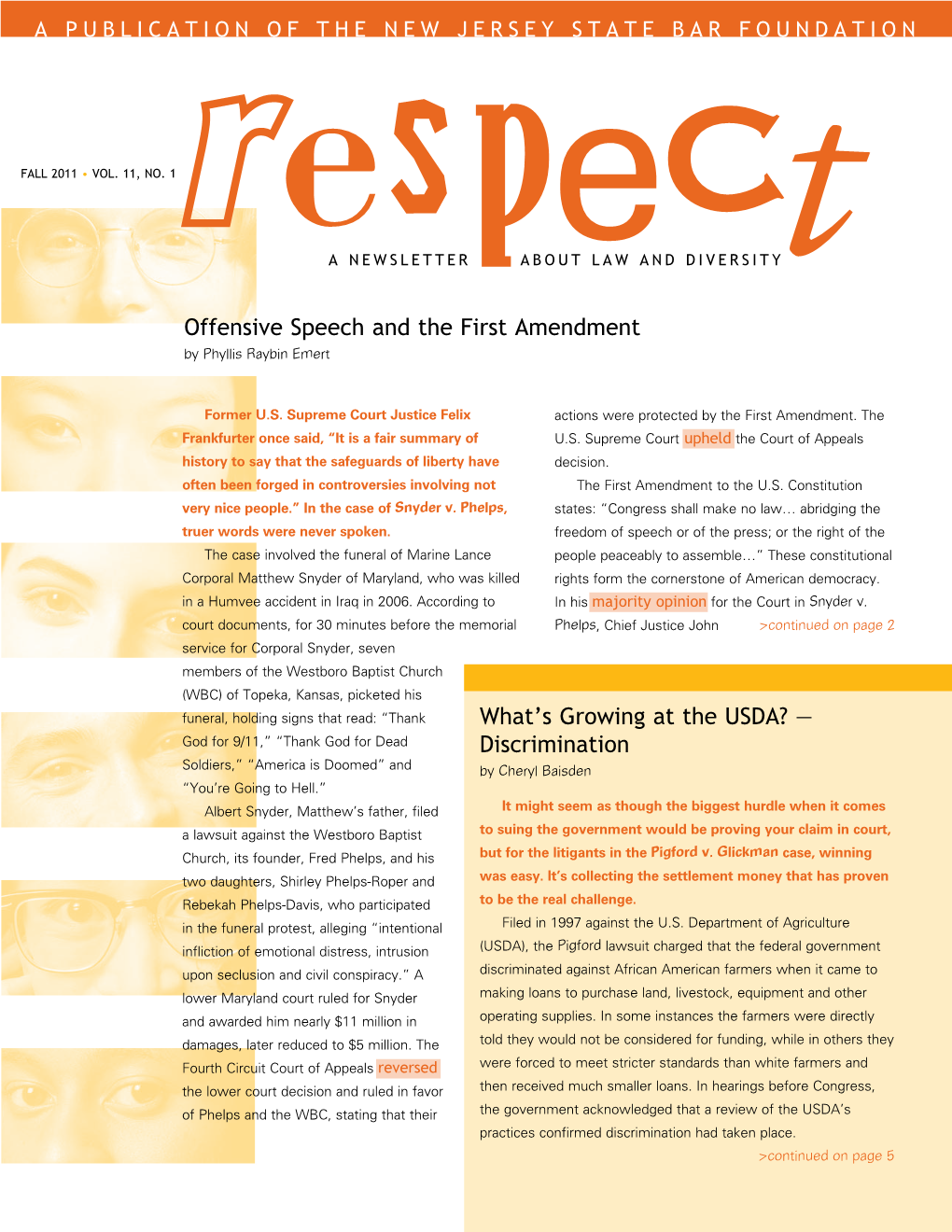 Offensive Speech and the First Amendment What's Growing at The