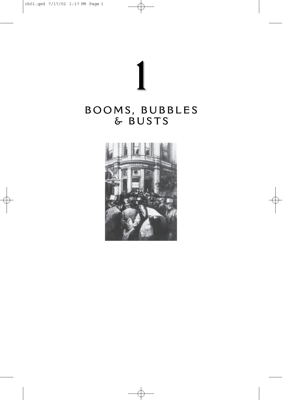 Booms, Bubbles & Busts