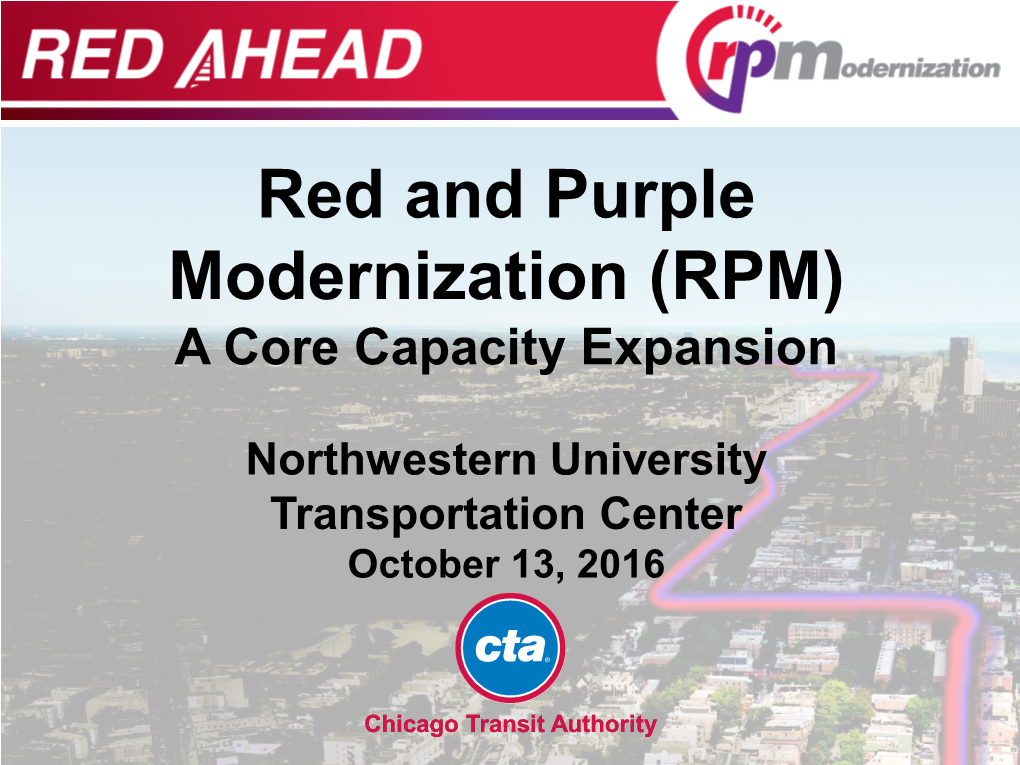 RPM) a Core Capacity Expansion