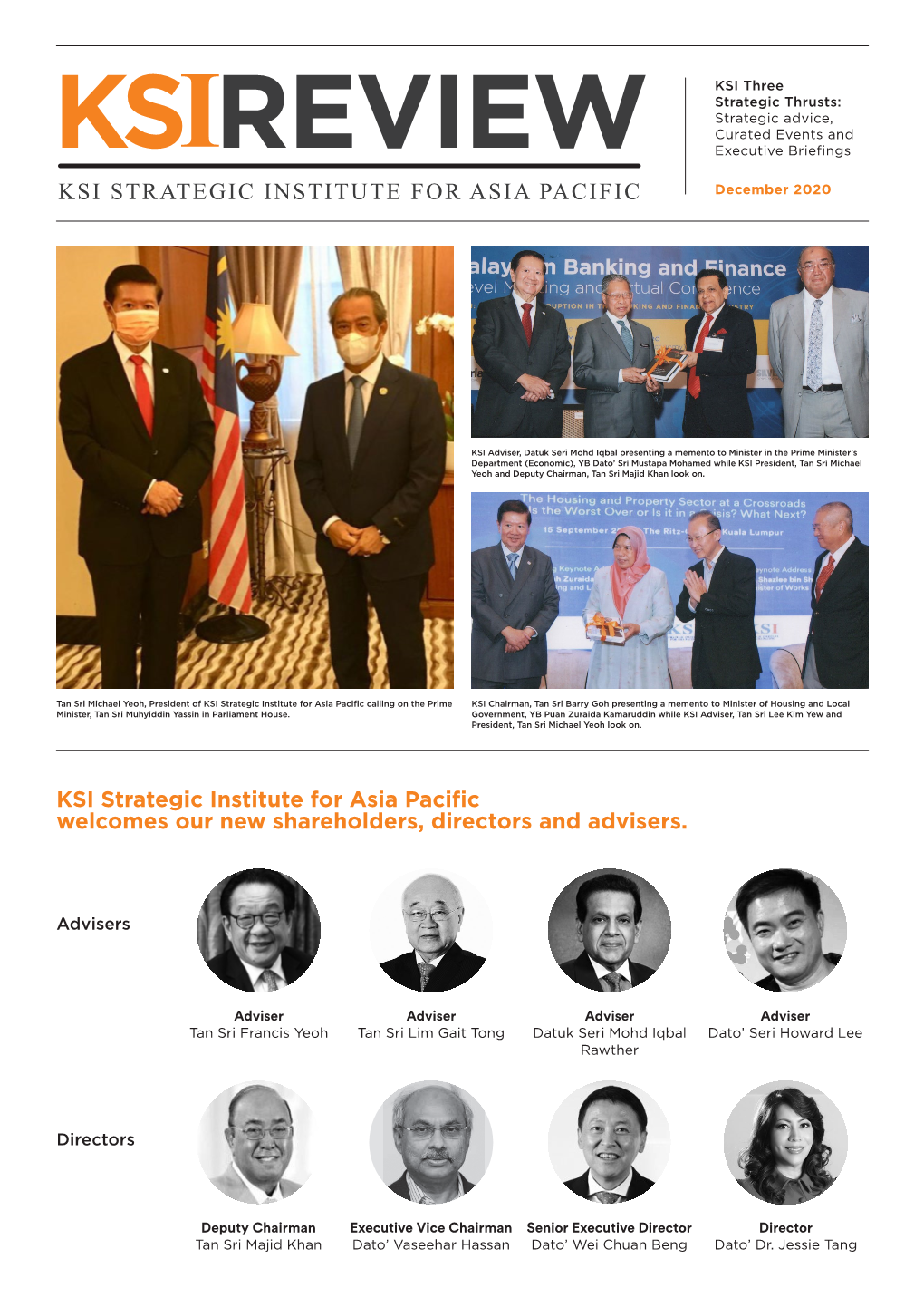 KS REVIEW Executive Briefings KSI STRATEGIC INSTITUTE for ASIA PACIFIC December 2020