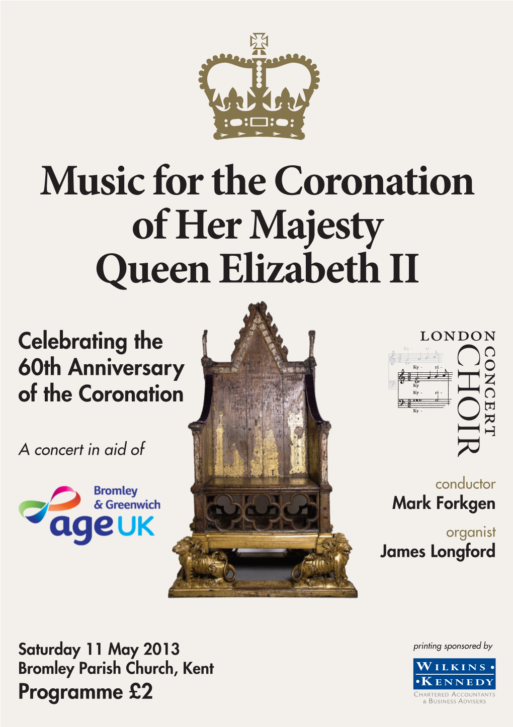 Music for the Coronation of Her Majesty Queen Elizabeth II