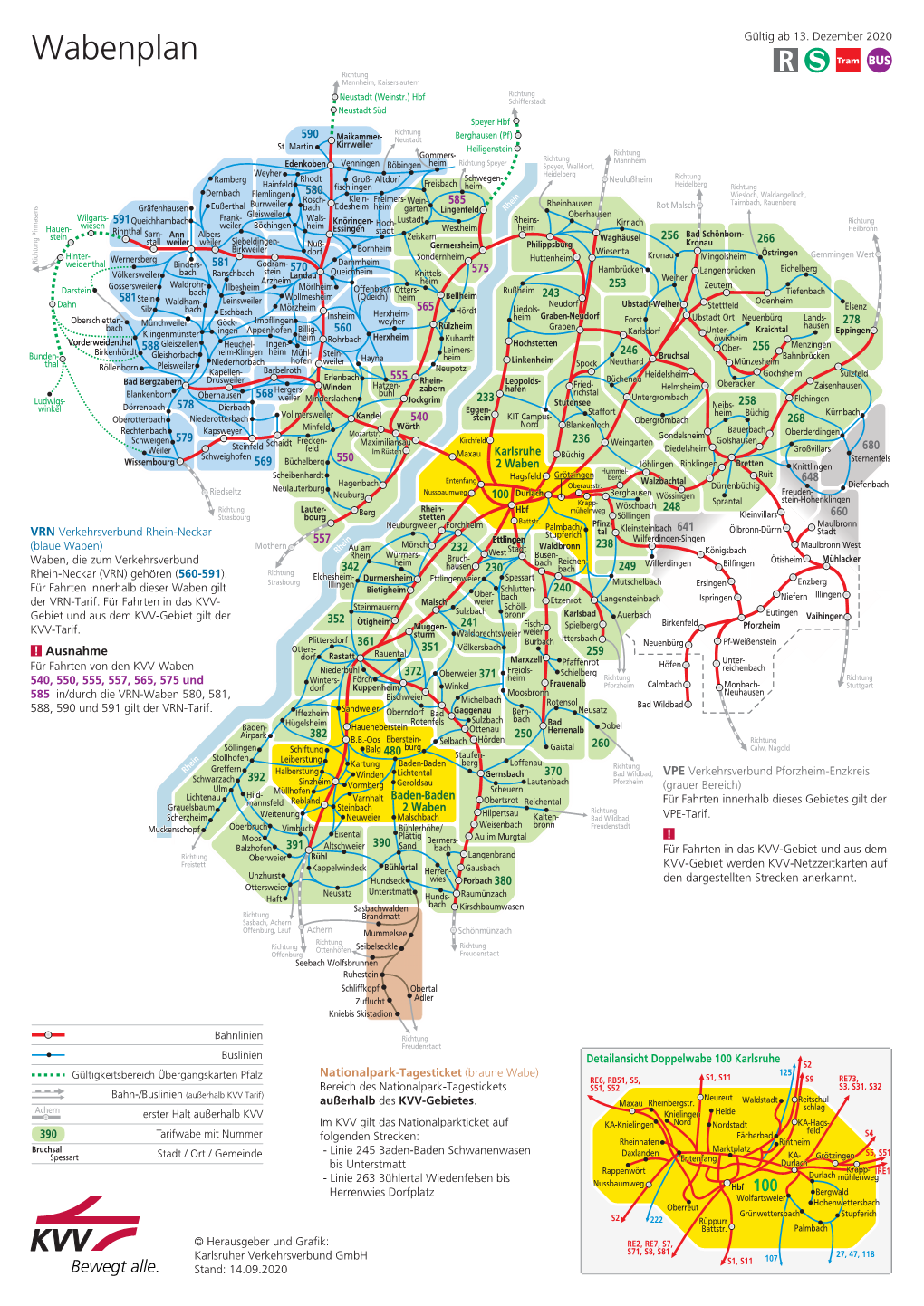 KVV-Wabenplan (PDF)