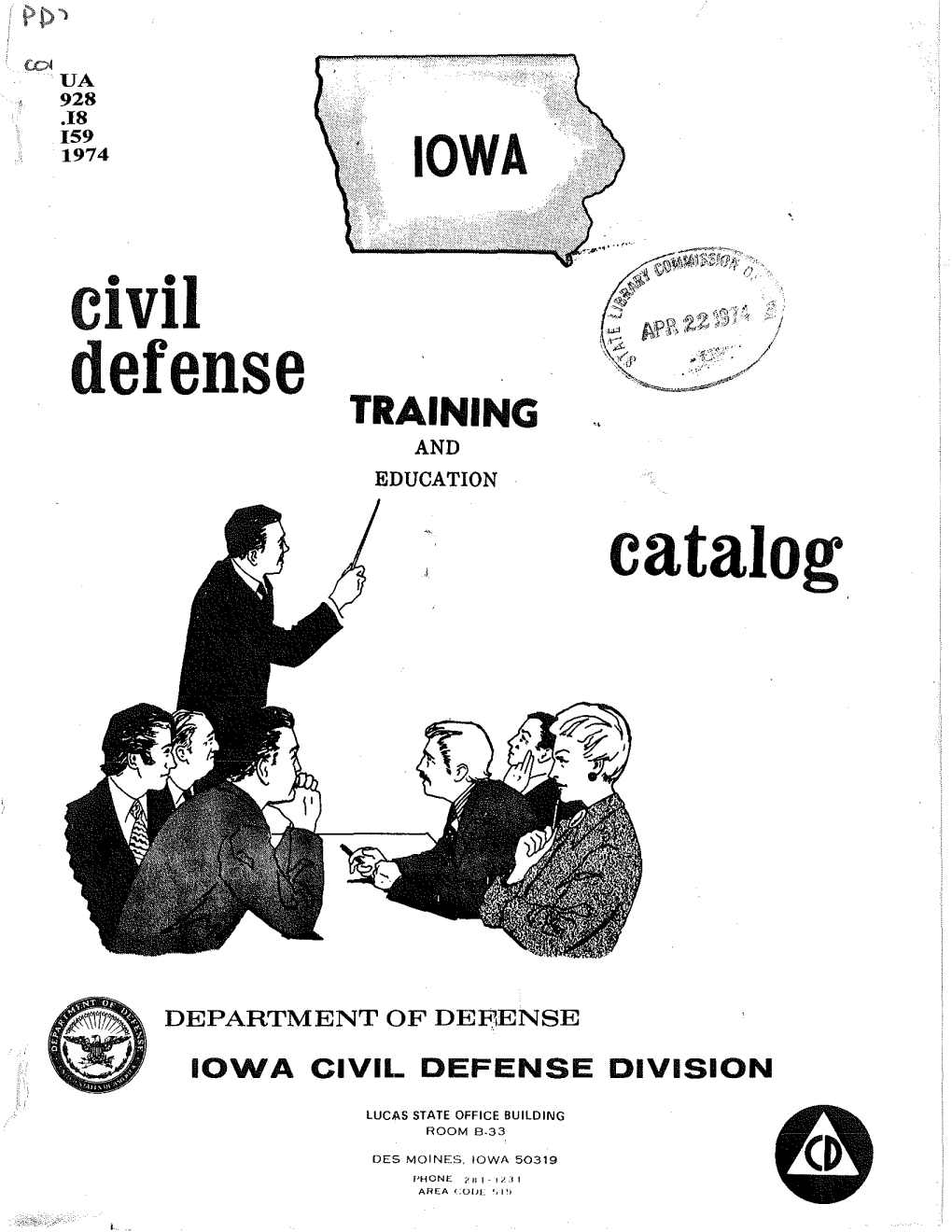 Defense TRAINING ., and EDUCATION Catalog