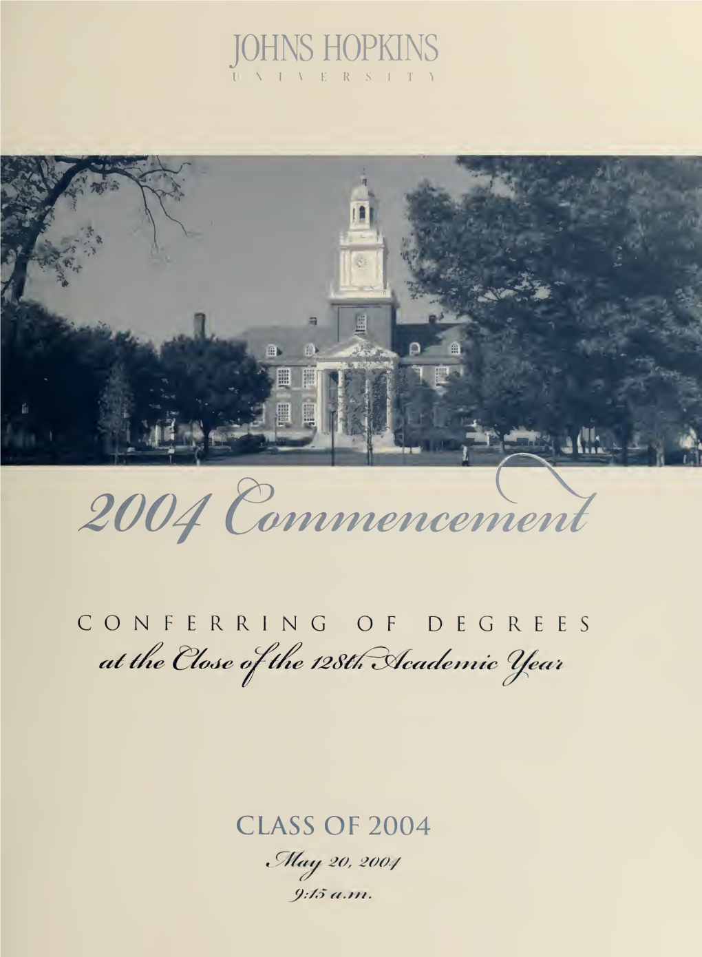 Commencement 2001-2005