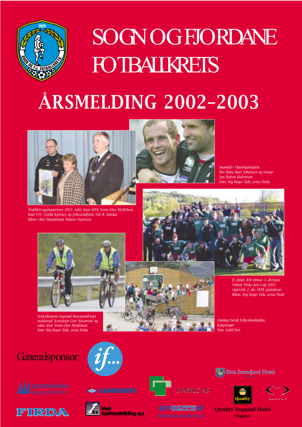 Sogn Og Fjordane Fotballkrets Årsmelding 2002–2003