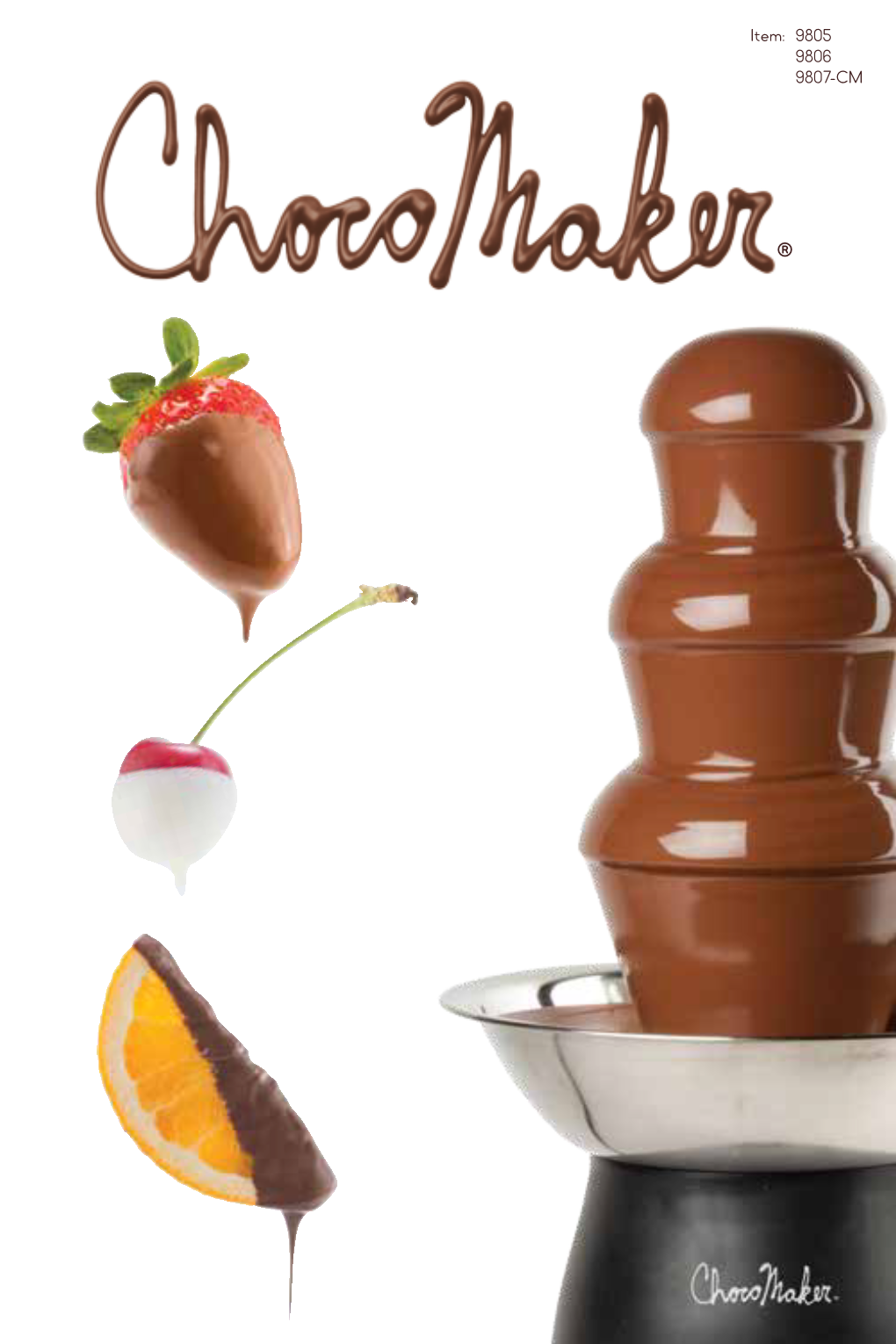 Chocomaker Chocolate Fountain