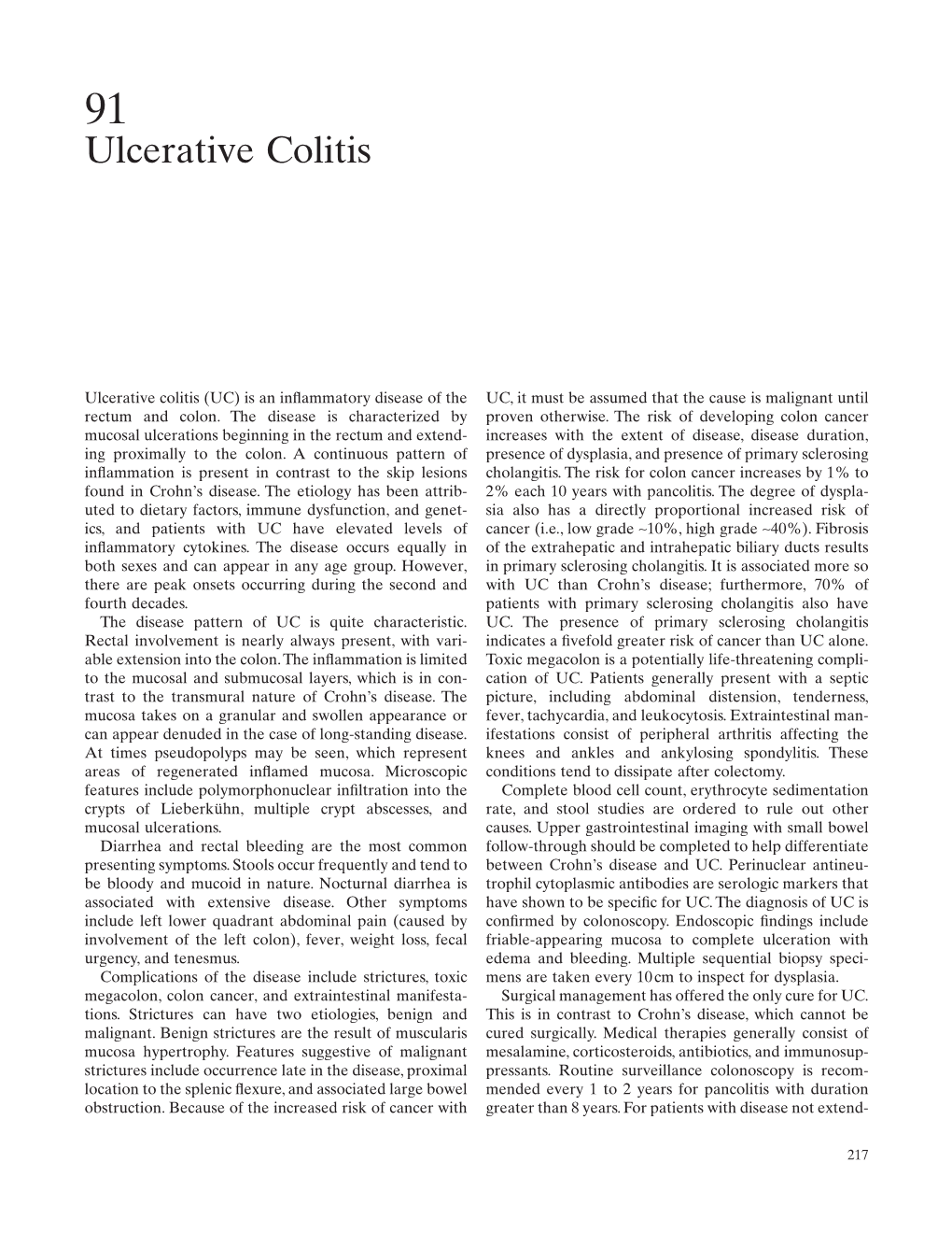 Ulcerative Colitis