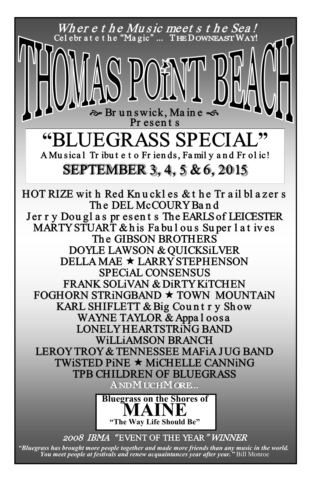 15 Bluegrass Program