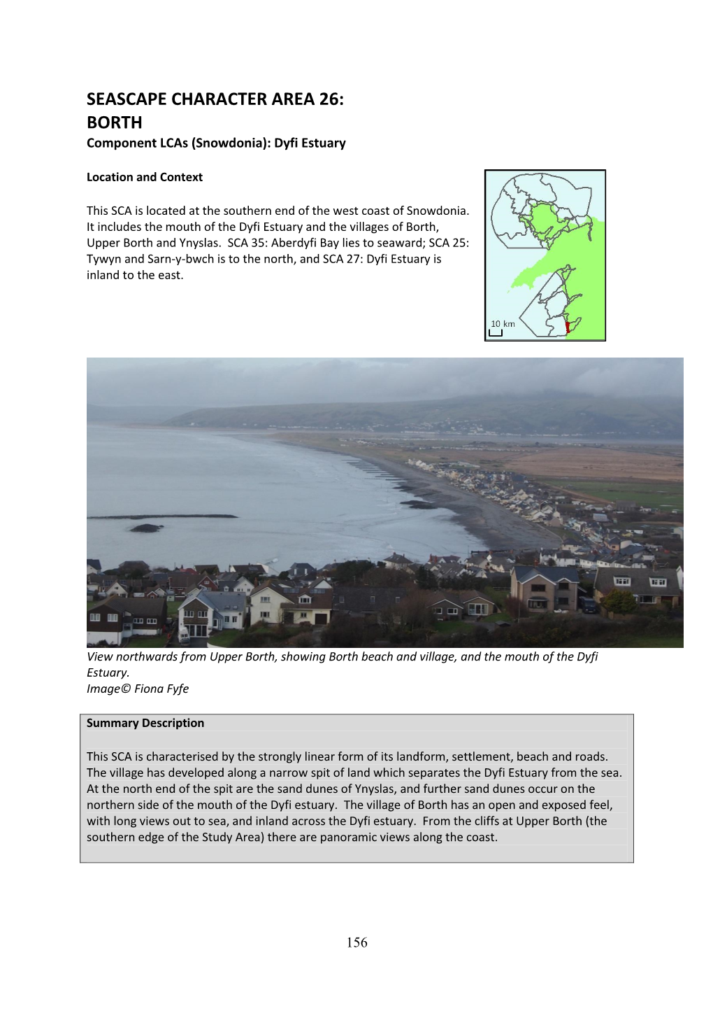 BORTH Component Lcas (Snowdonia): Dyfi Estuary