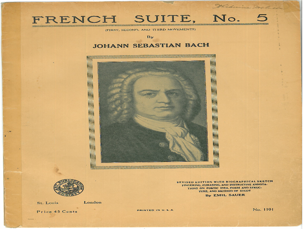 FRENCH SUITE, No.5