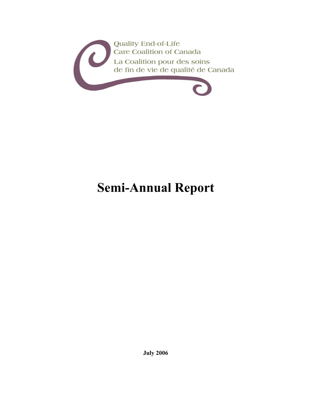 Semi-Annual Report