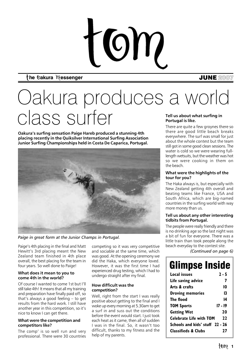 Oakura June 2007