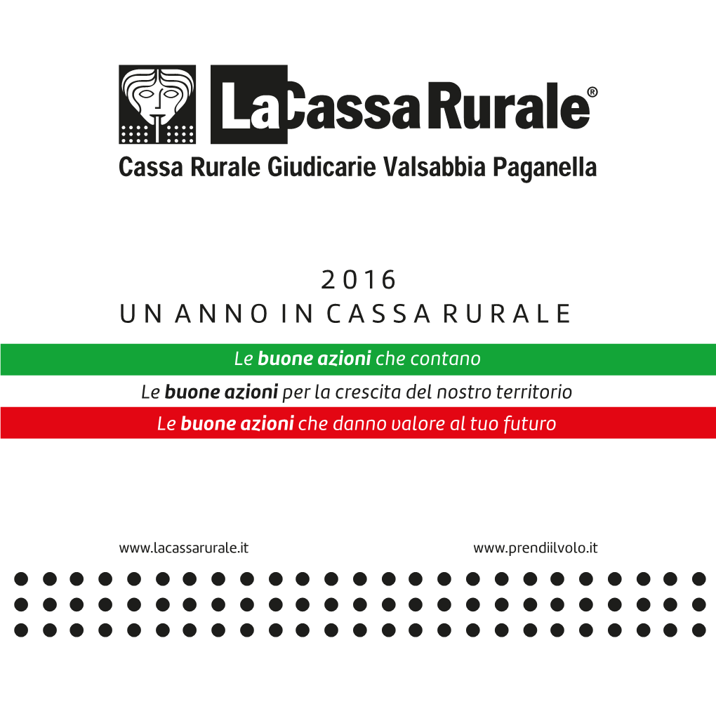 Un Anno in Cassa Rurale 2016