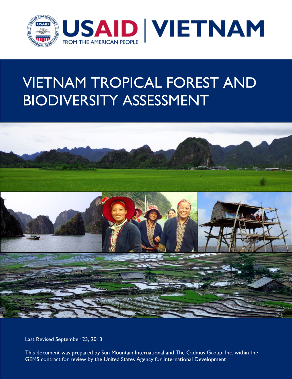 Vietnam Tropical Forest and Biodiversity Assessment