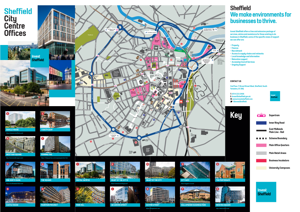 Key Sheffield City Centre Offices