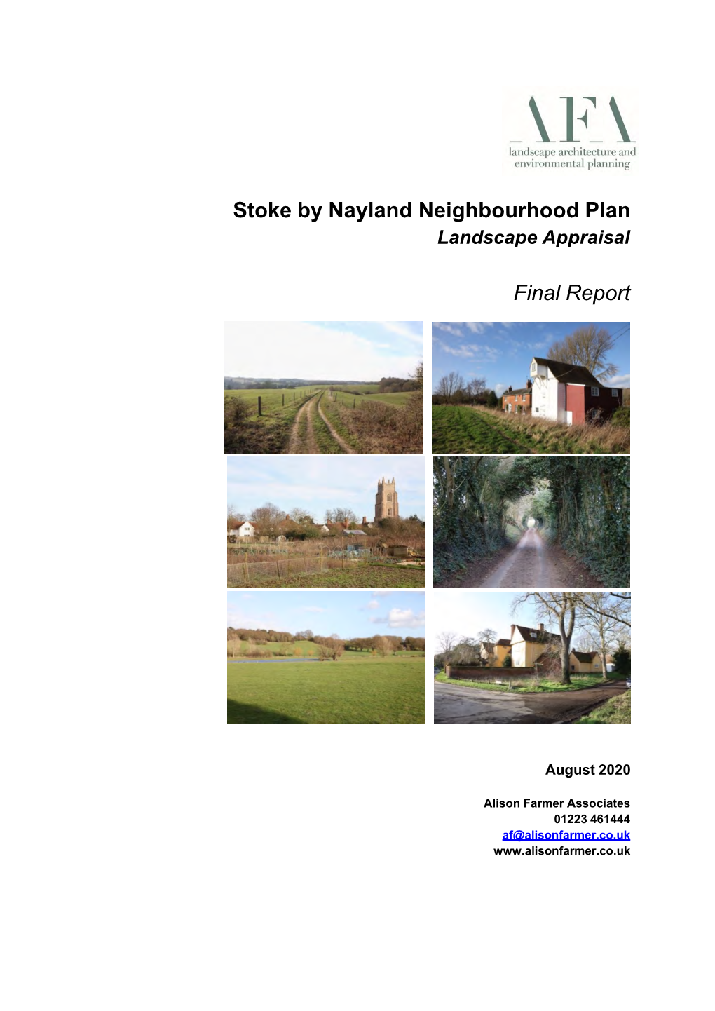 Stoke by Nayland Neighbourhood Plan Final Report
