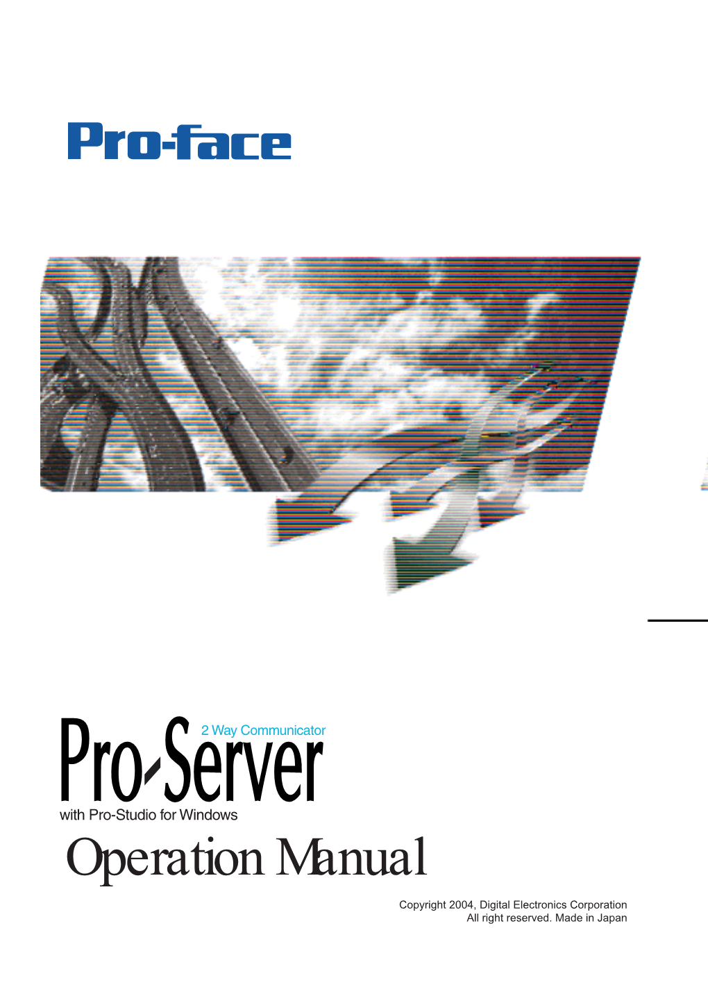 Pro-Server with Pro-Studio for Windows Operation Manual