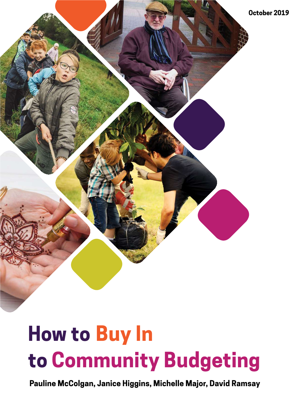 TOOLKIT: How to Buy in to Community Budgeting