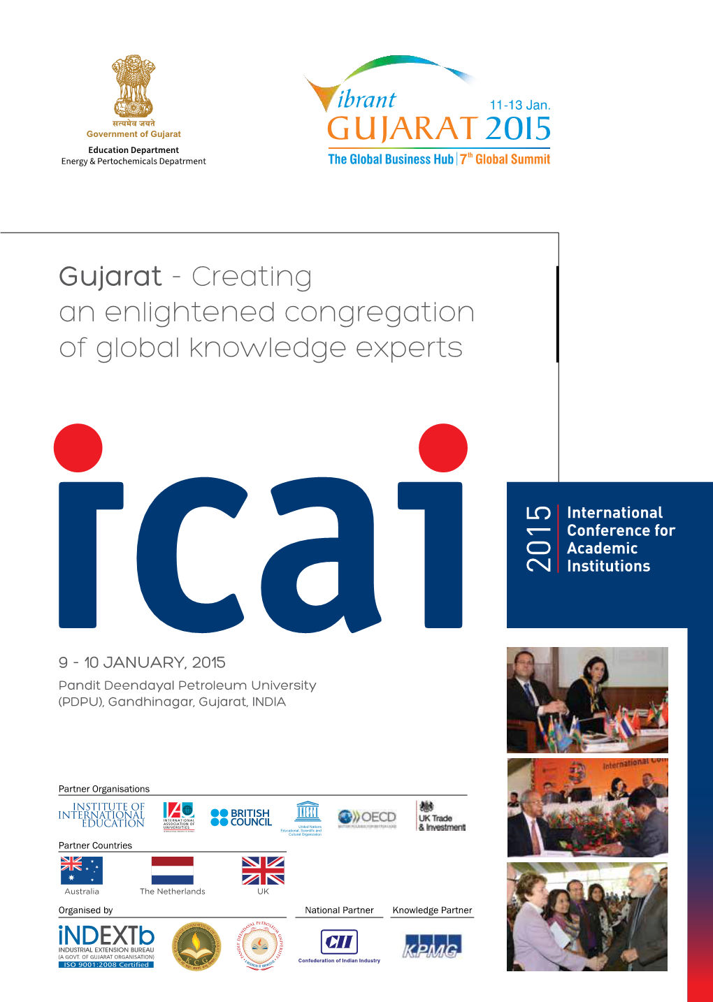 Brochure of ICAI 2015