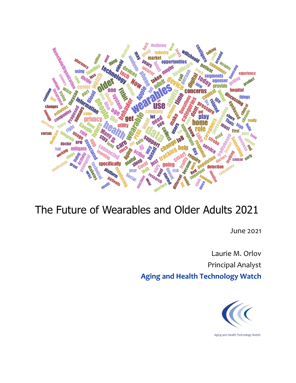 The Future of Wearables and Older Adults 2021