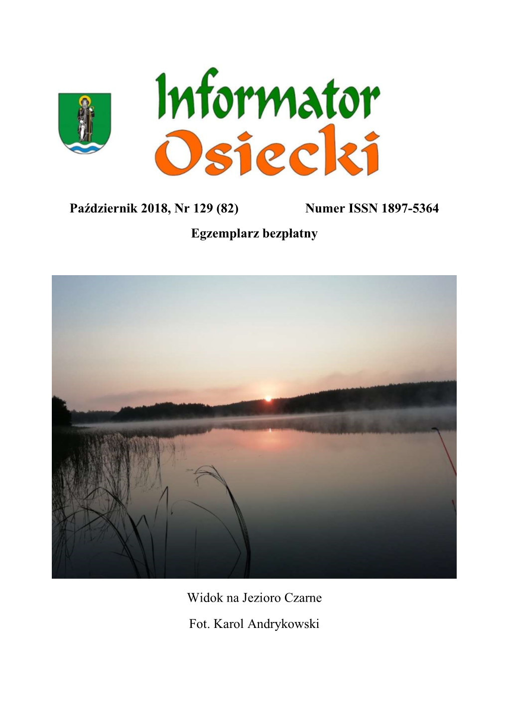 Informator Osiecki 2018, Nr 129 (82)