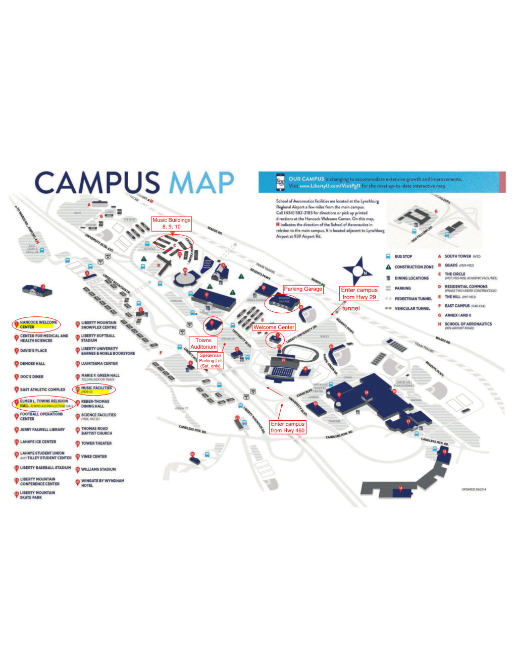 CAMPUS Is Changing to Accommodate Extensive Growth and Improvements
