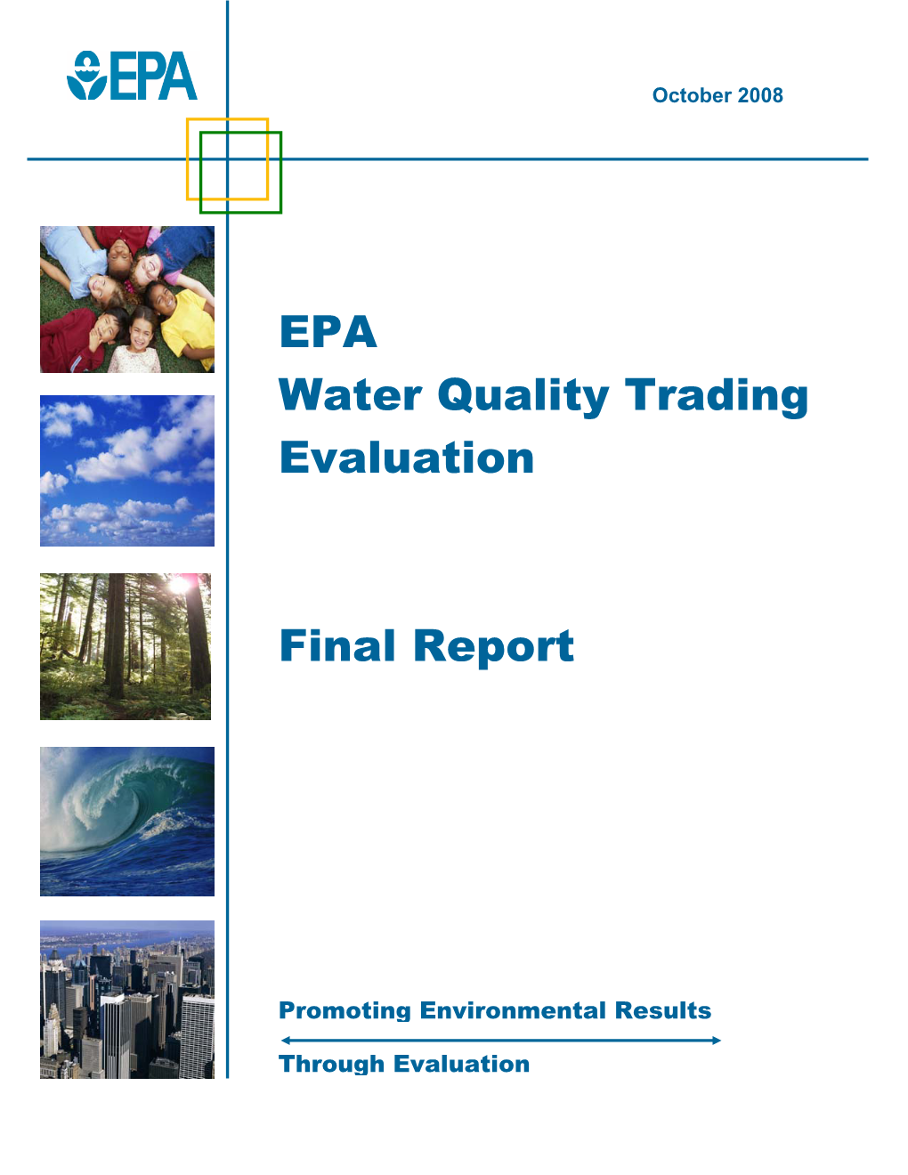 EPA Water Quality Trading Evaluation: Final Report