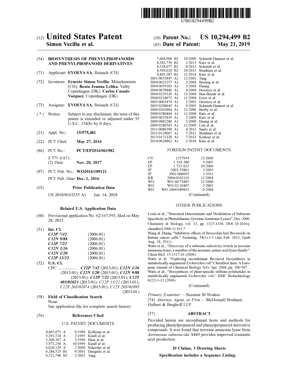 ( 12 ) United States Patent