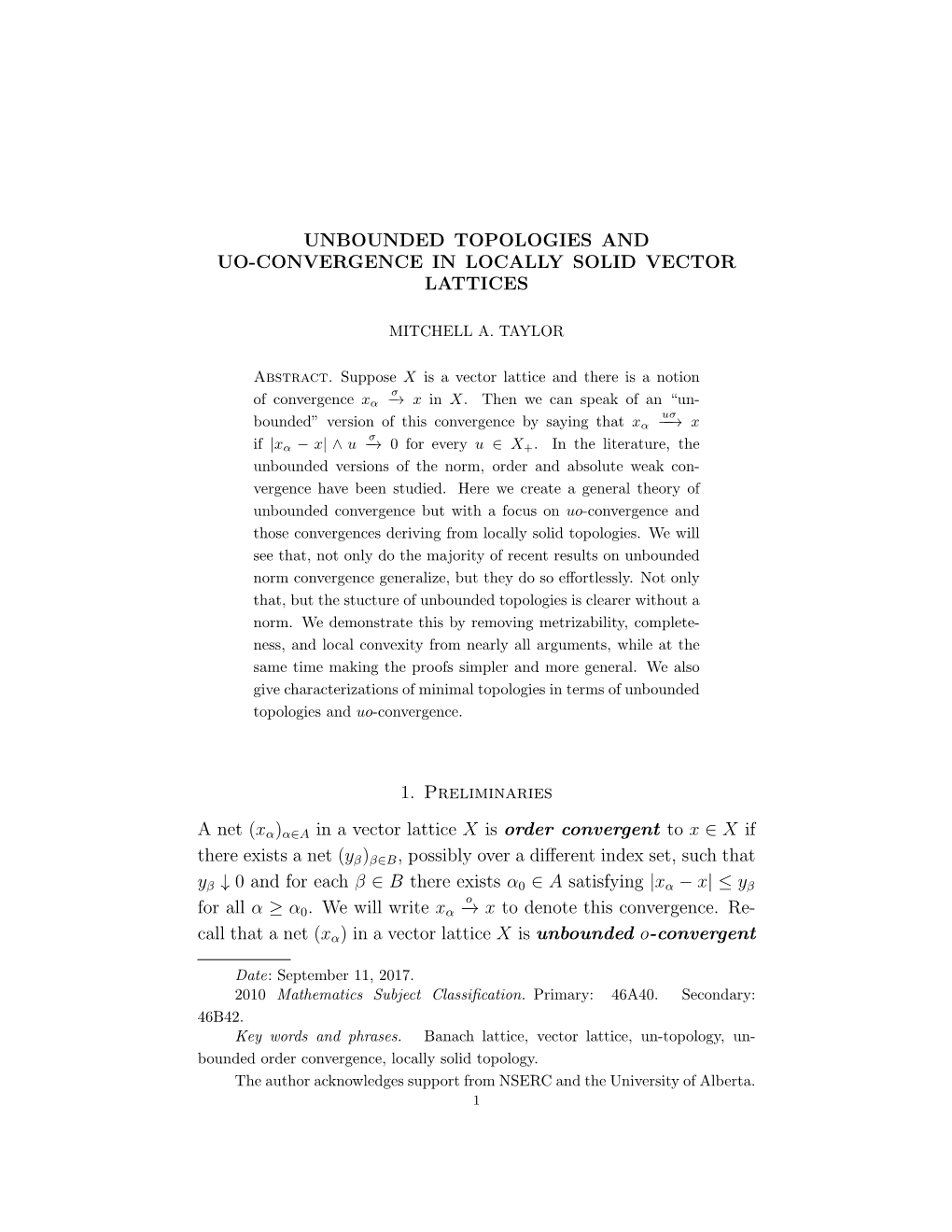 Unbounded Topologies and Uo-Convergence in Locally Solid Vector Lattices