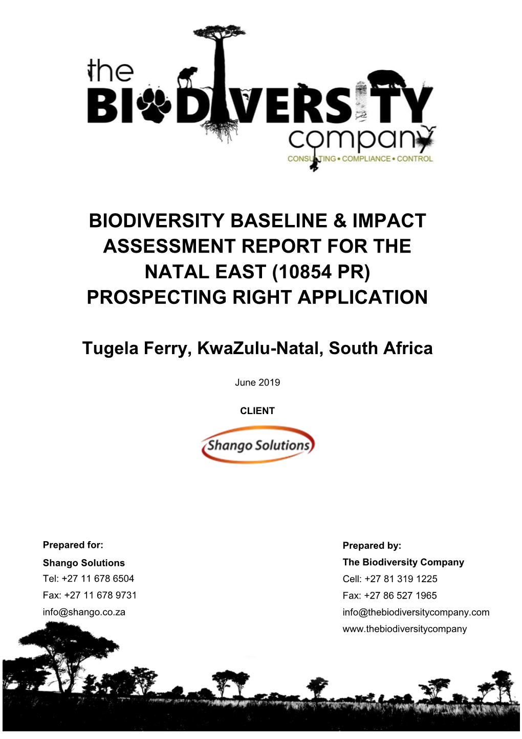 Biodiversity Baseline & Impact Assessment