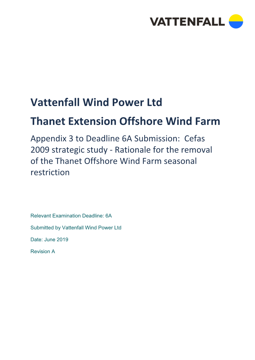 Strategic Review of Offshore Wind Farm Monitoring Data Associated with FEPA Licence Conditions